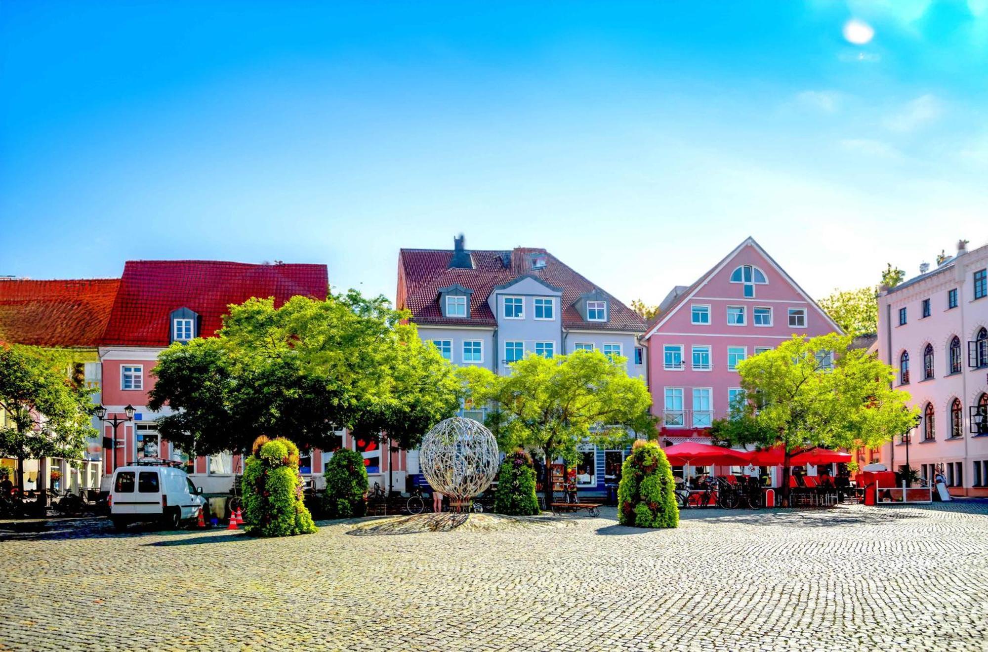 Stadtquartier Im Stadtzentrum Malchow  Exteriör bild